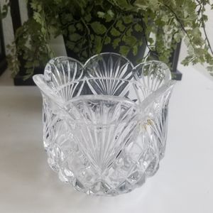 Glass Cut Jar